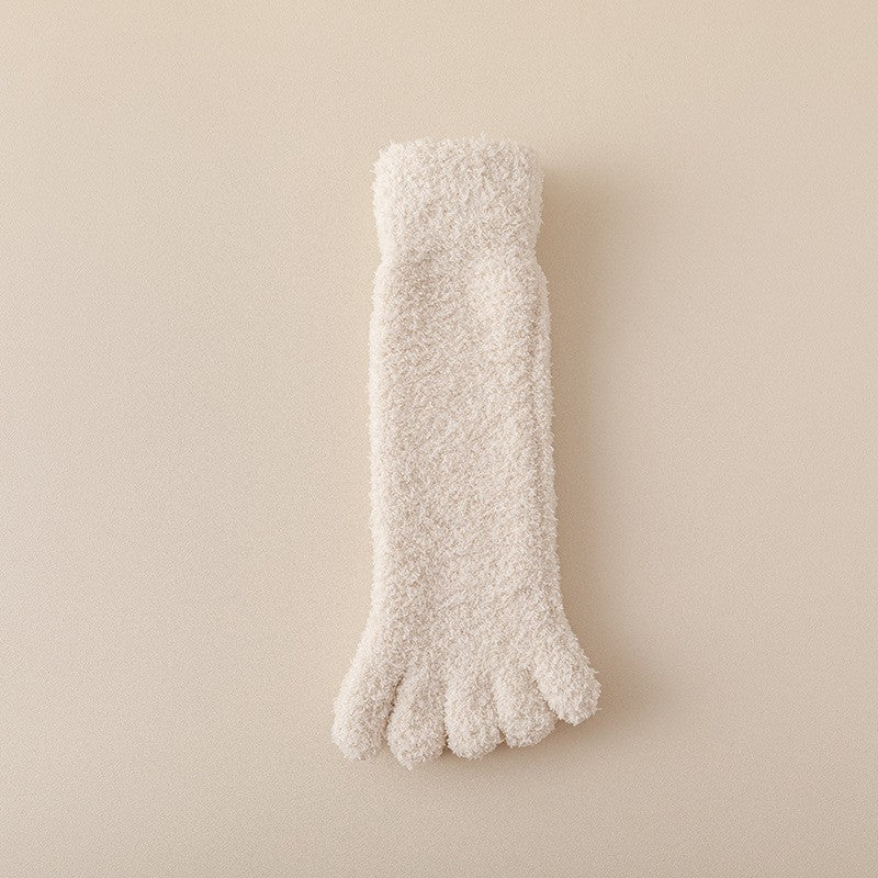CozyFleece Women’s Five-Toe Thermal Socks