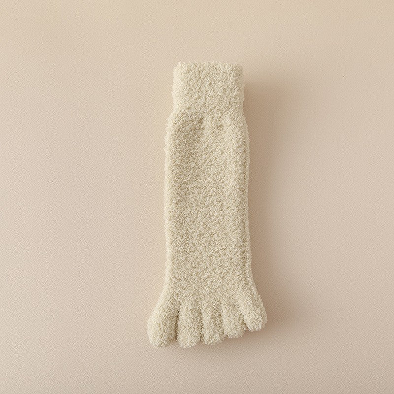 CozyFleece Women’s Five-Toe Thermal Socks