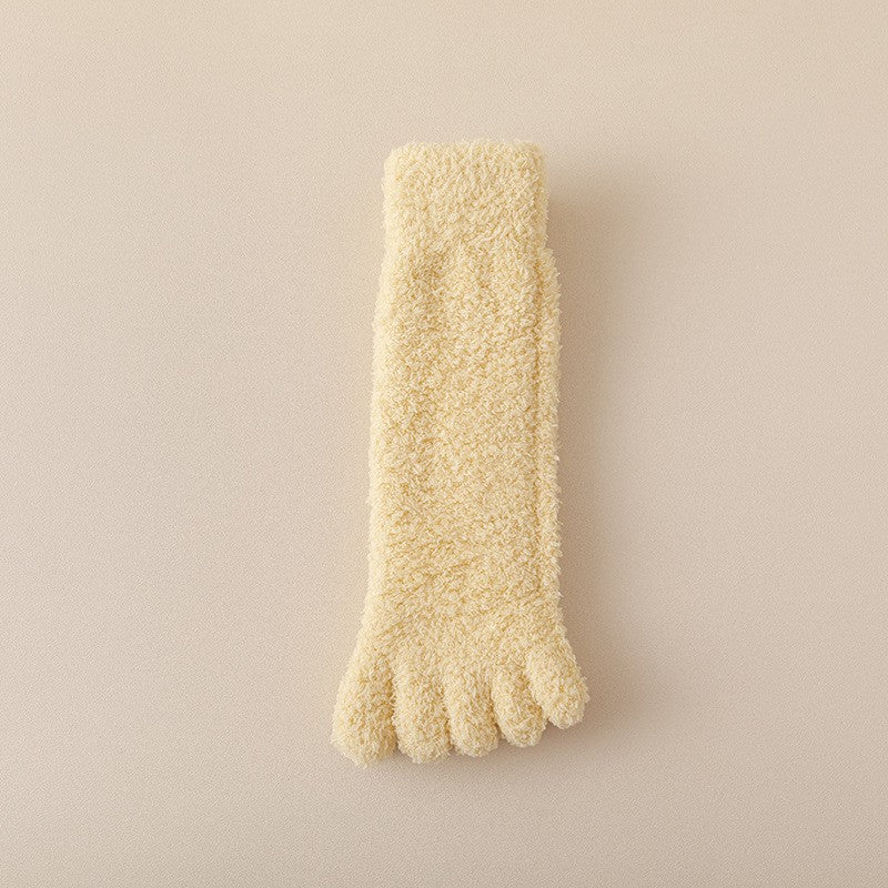 CozyFleece Women’s Five-Toe Thermal Socks