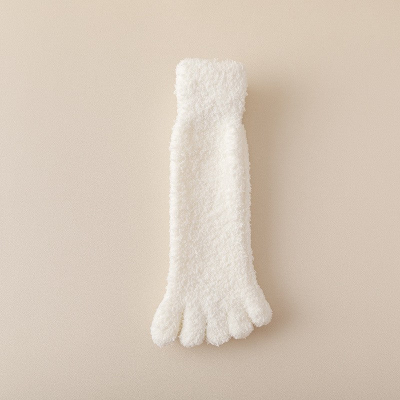 CozyFleece Women’s Five-Toe Thermal Socks