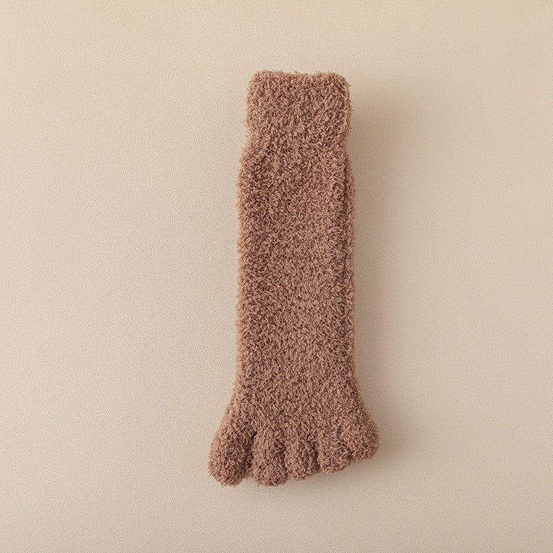 CozyFleece Women’s Five-Toe Thermal Socks