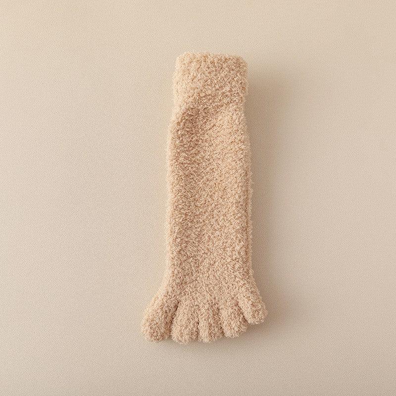CozyFleece Women’s Five-Toe Thermal Socks
