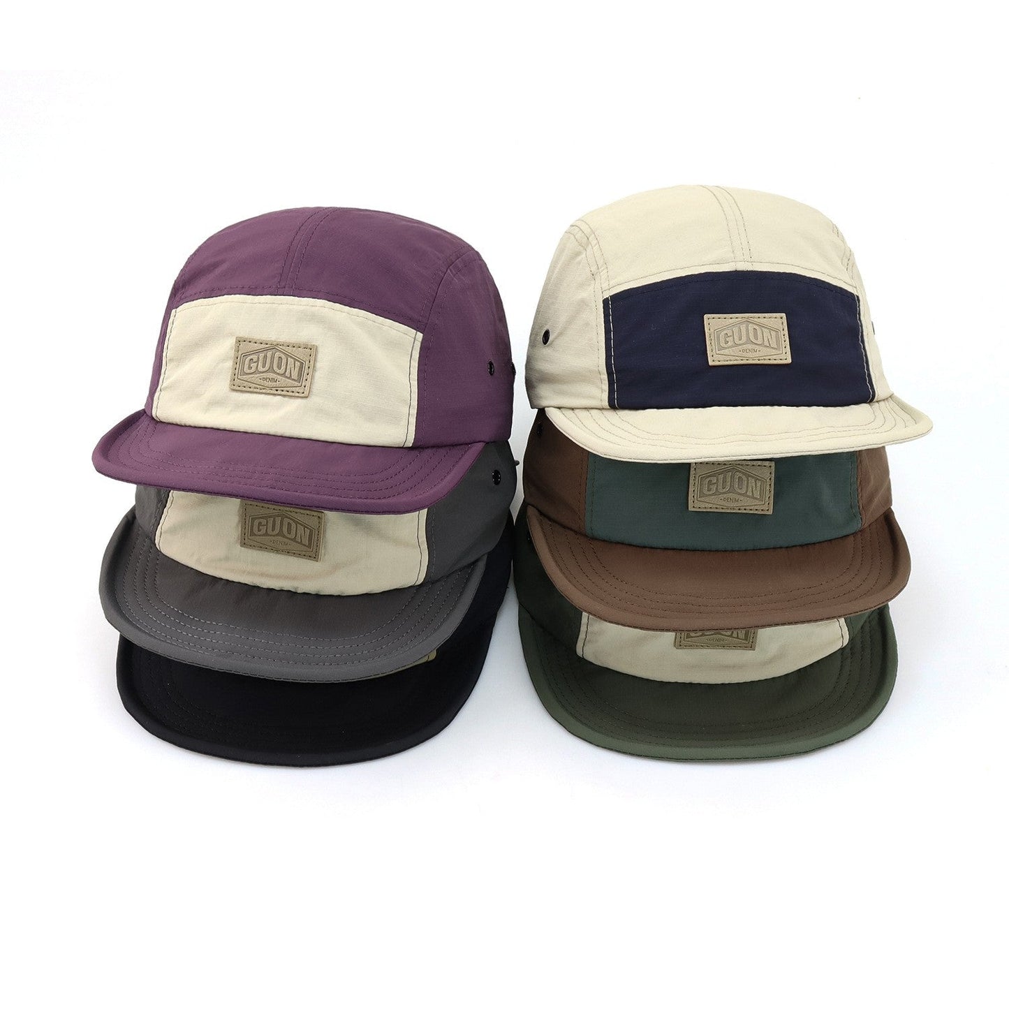 Elorra Retro Patchwork Cap