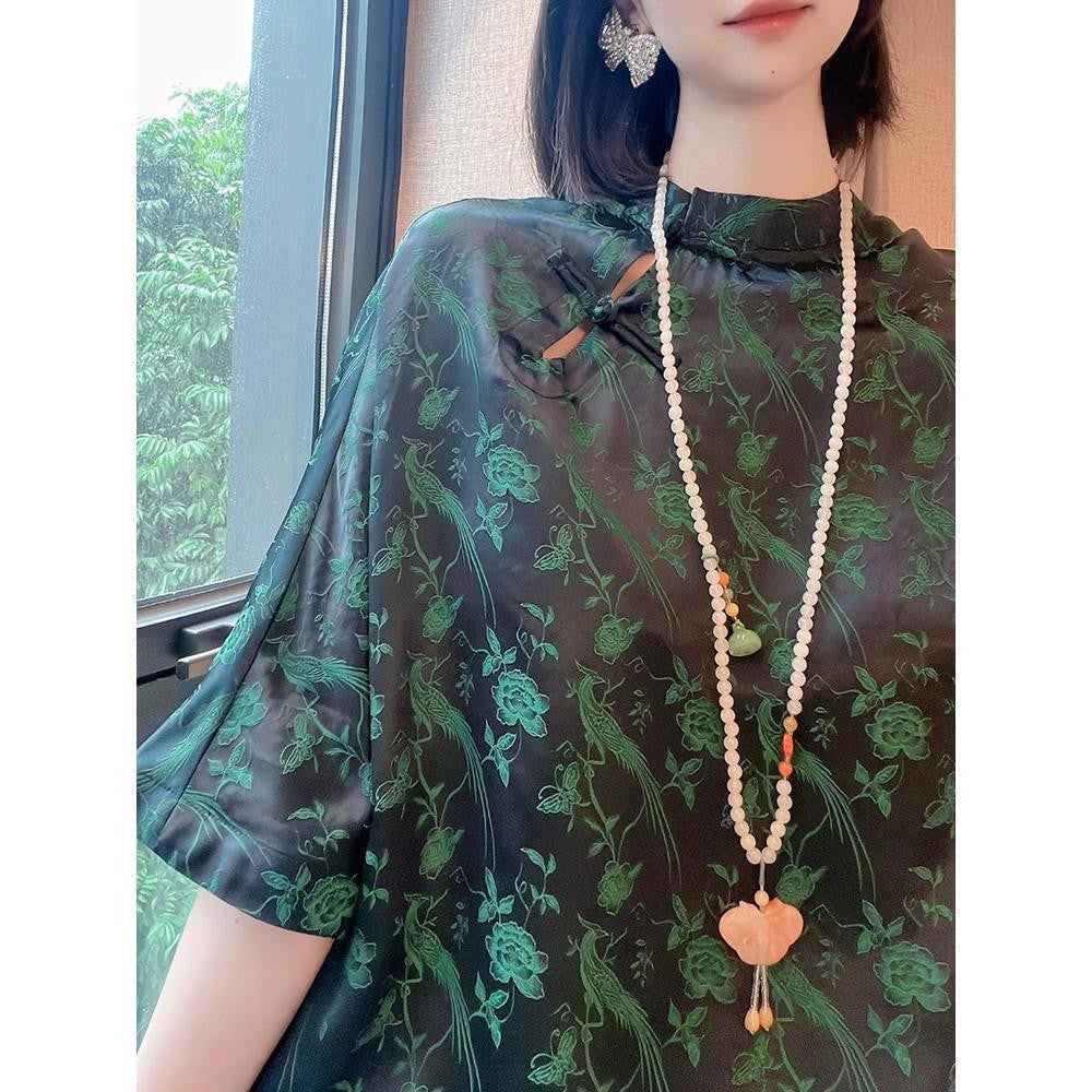 Liora Acetate Buckle Top