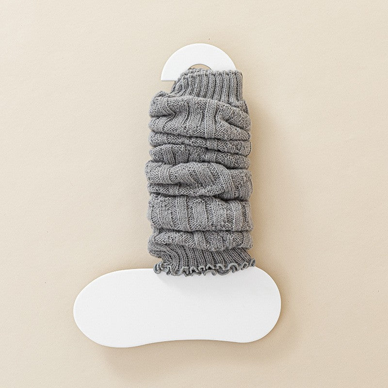 Yuki Long Knit Wool Socks