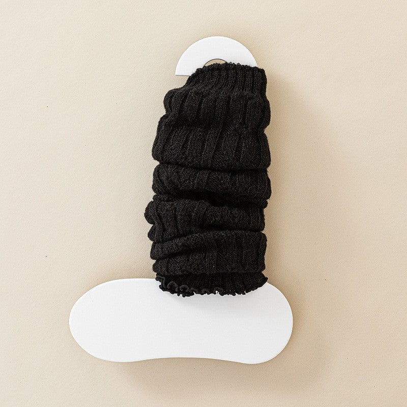Yuki Long Knit Wool Socks