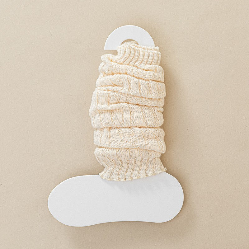 Yuki Long Knit Wool Socks