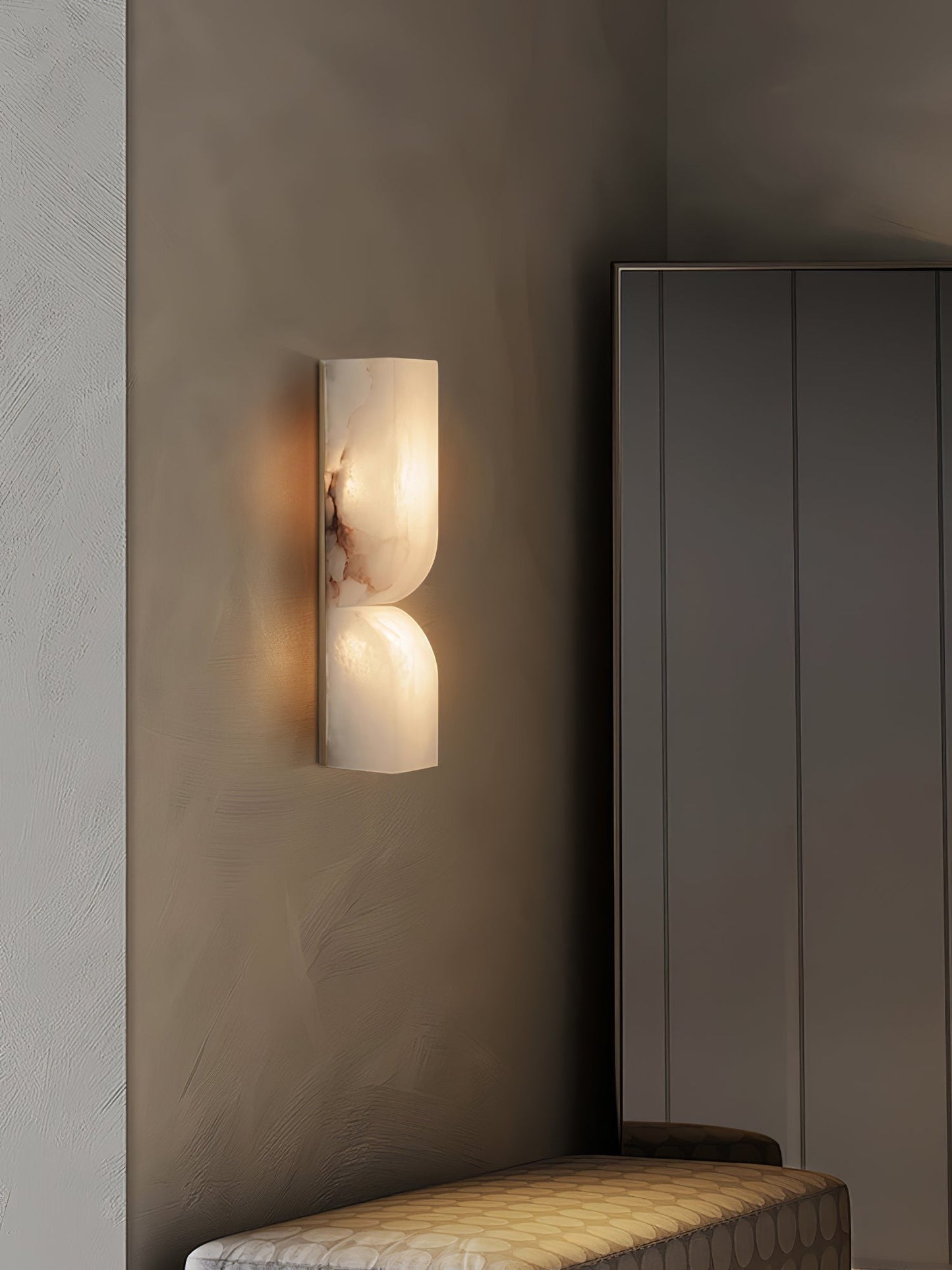 Alabaster Essence Vertical Wall Sconce