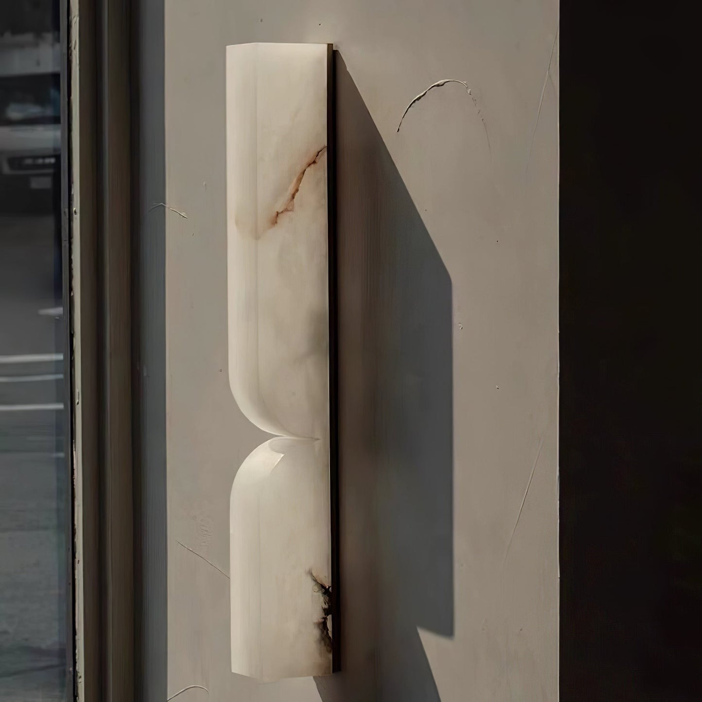 Alabaster Essence Vertical Wall Sconce