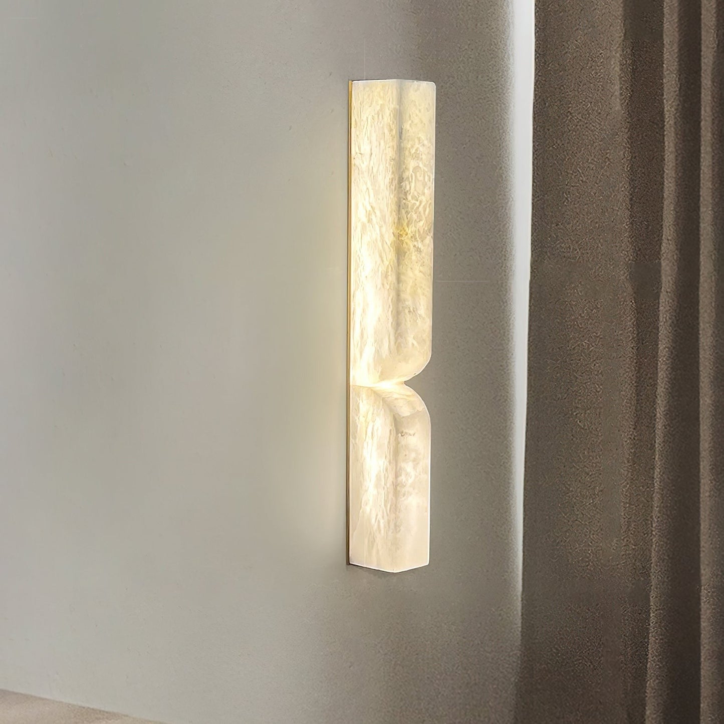 Alabaster Essence Vertical Wall Sconce