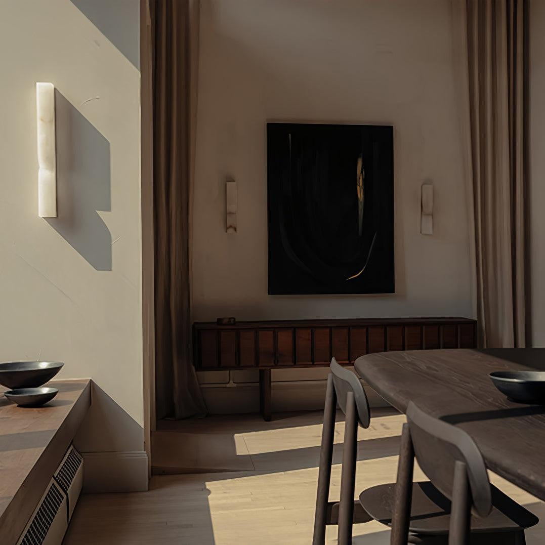 Alabaster Essence Vertical Wall Sconce