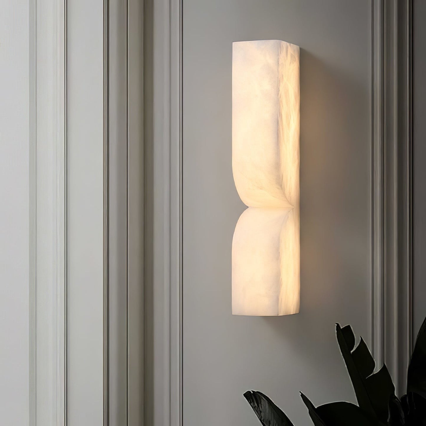 Alabaster Essence Vertical Wall Sconce