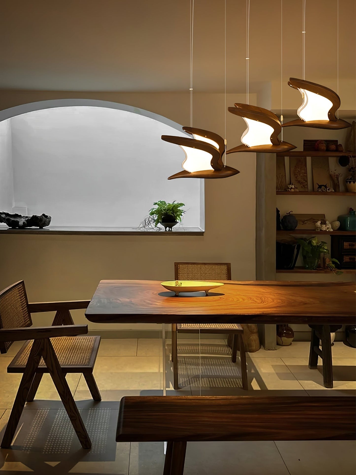Avina Wing Sculptural Pendant Light