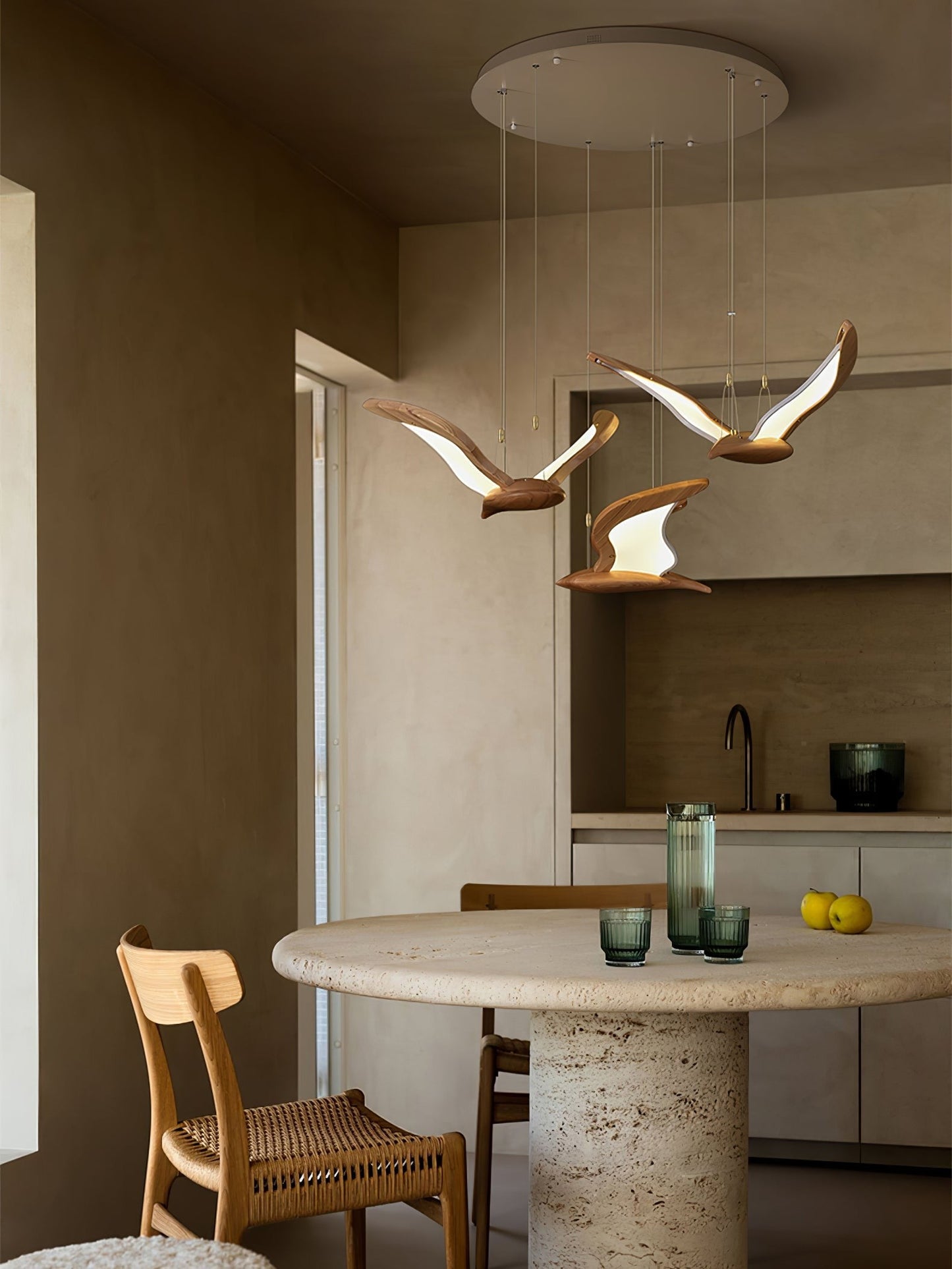Avina Wing Sculptural Pendant Light