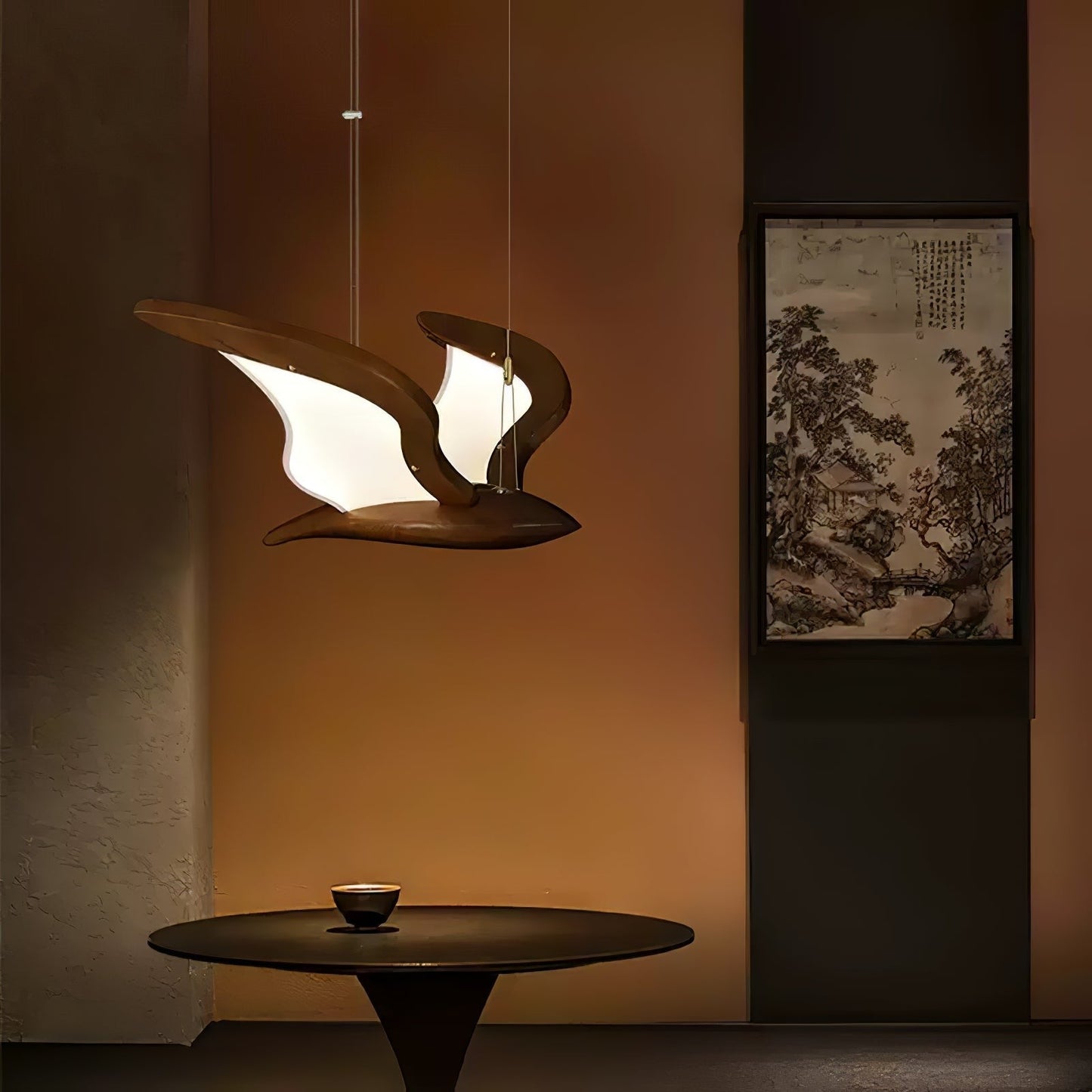 Avina Wing Sculptural Pendant Light