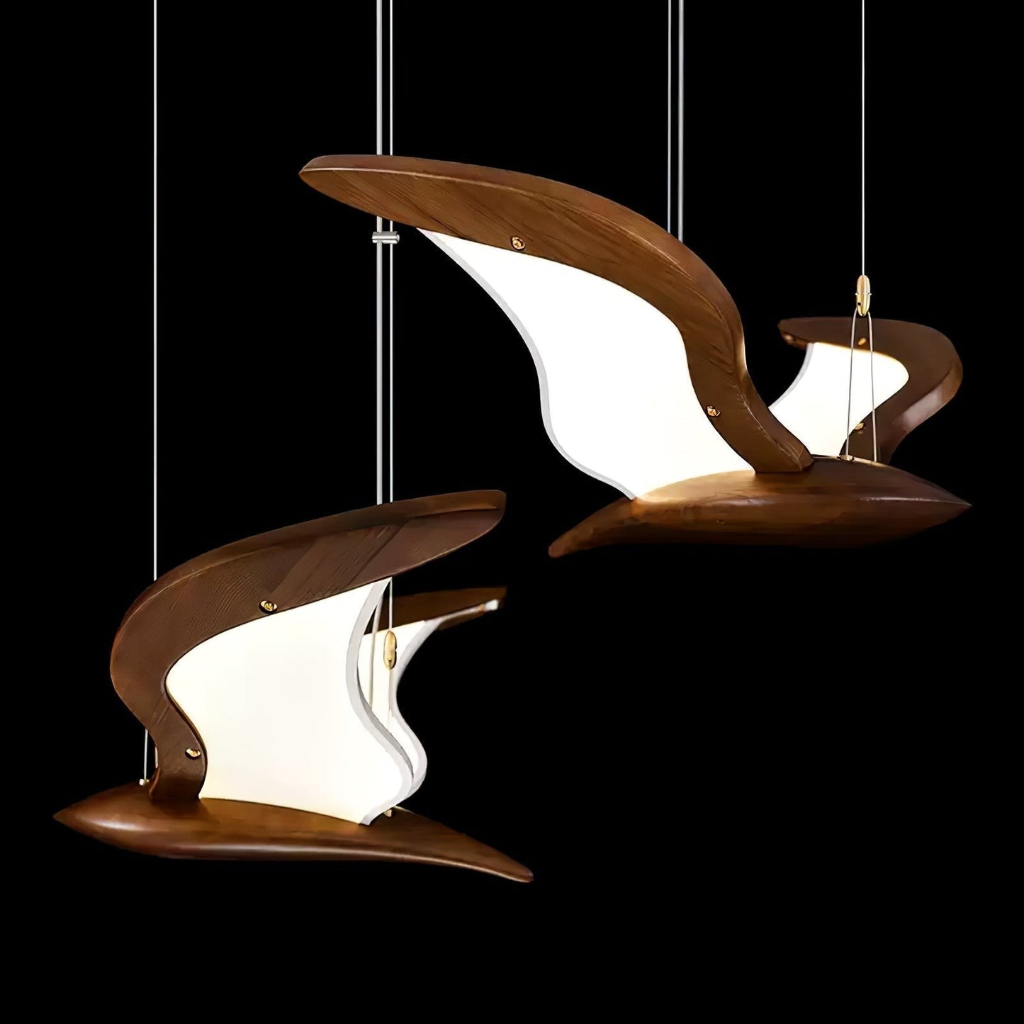 Avina Wing Sculptural Pendant Light