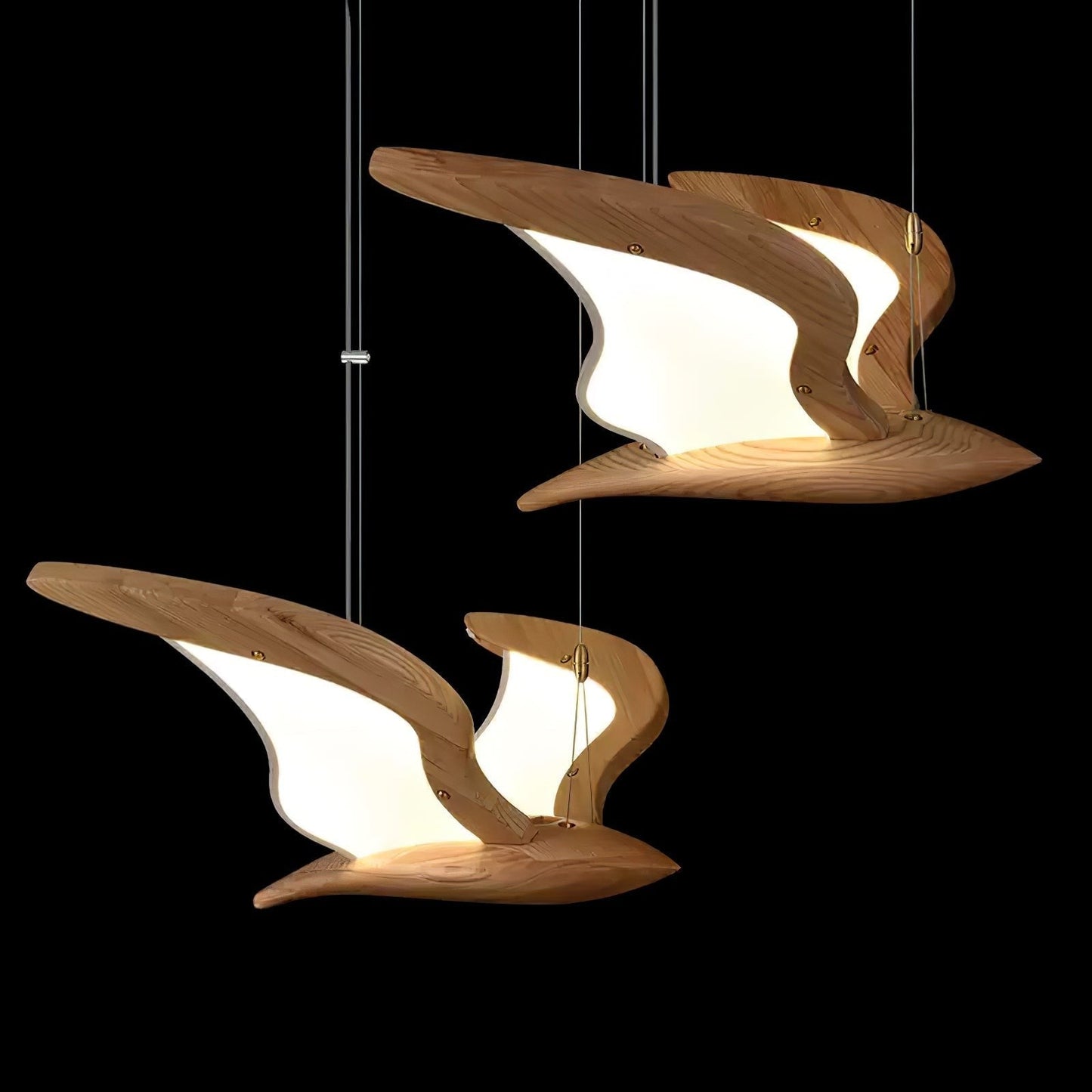 Avina Wing Sculptural Pendant Light