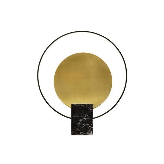 Camden Hoop Marble Base Table Lamp