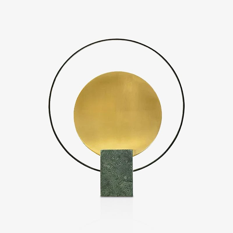 Camden Hoop Marble Base Table Lamp