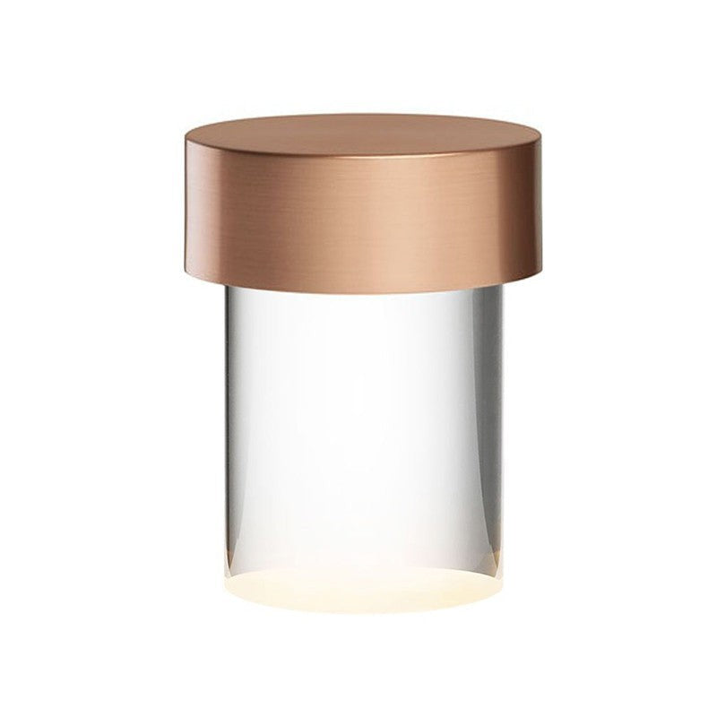 Column Glow Portable Glass Table Lamp