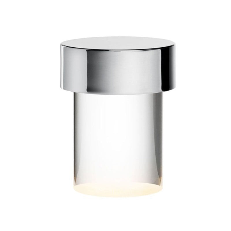 Column Glow Portable Glass Table Lamp
