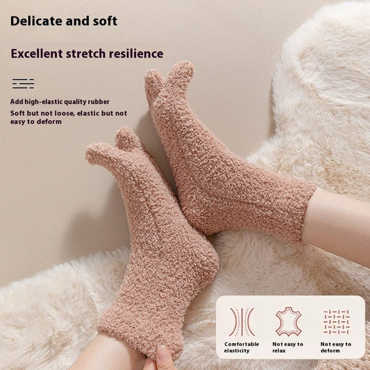 CozyFleece Women’s Five-Toe Thermal Socks