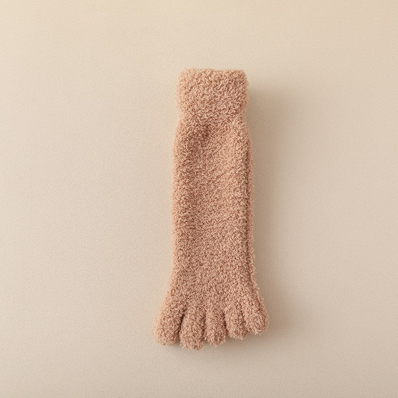 CozyFleece Women’s Five-Toe Thermal Socks