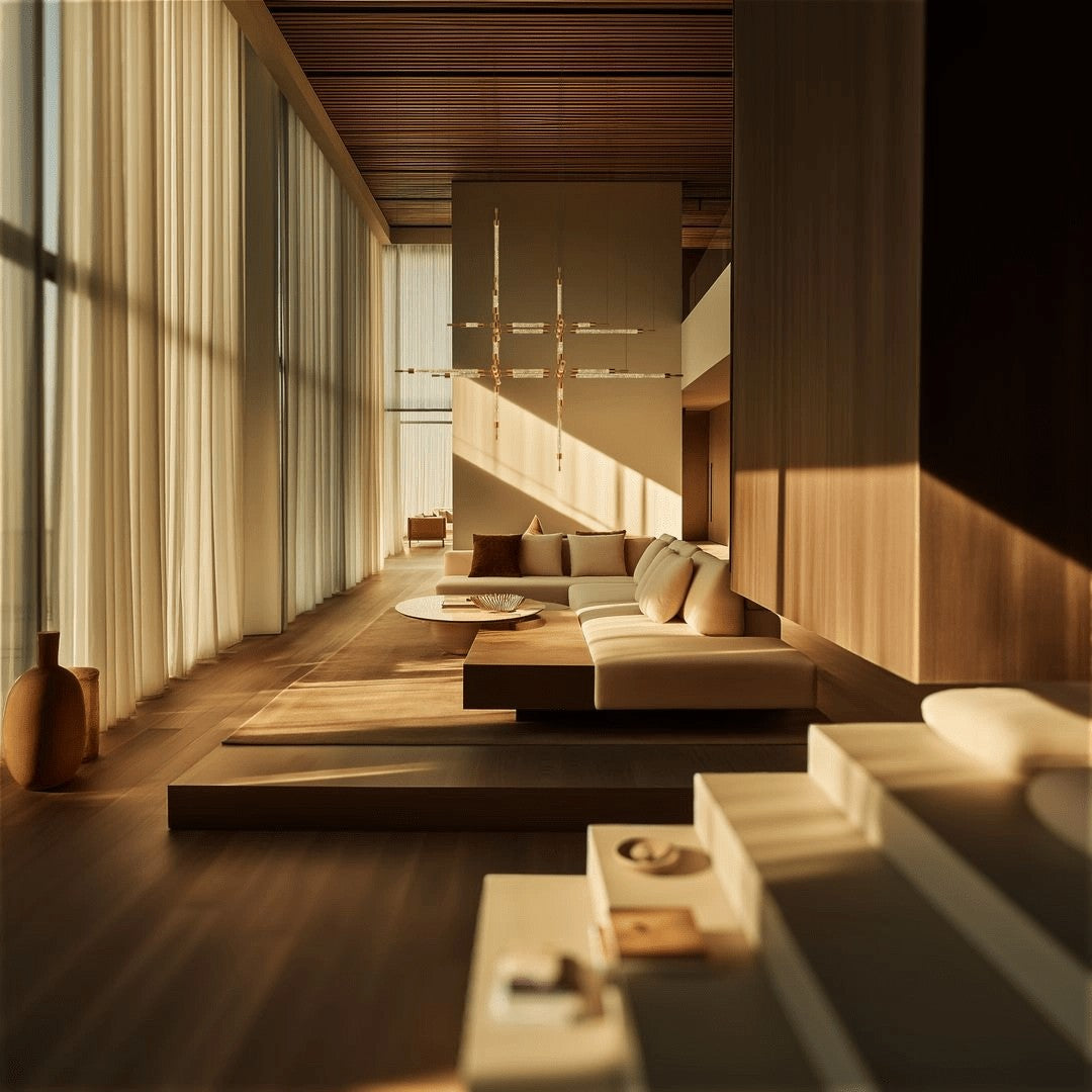 Crystal Grid Custom Statement Chandelier