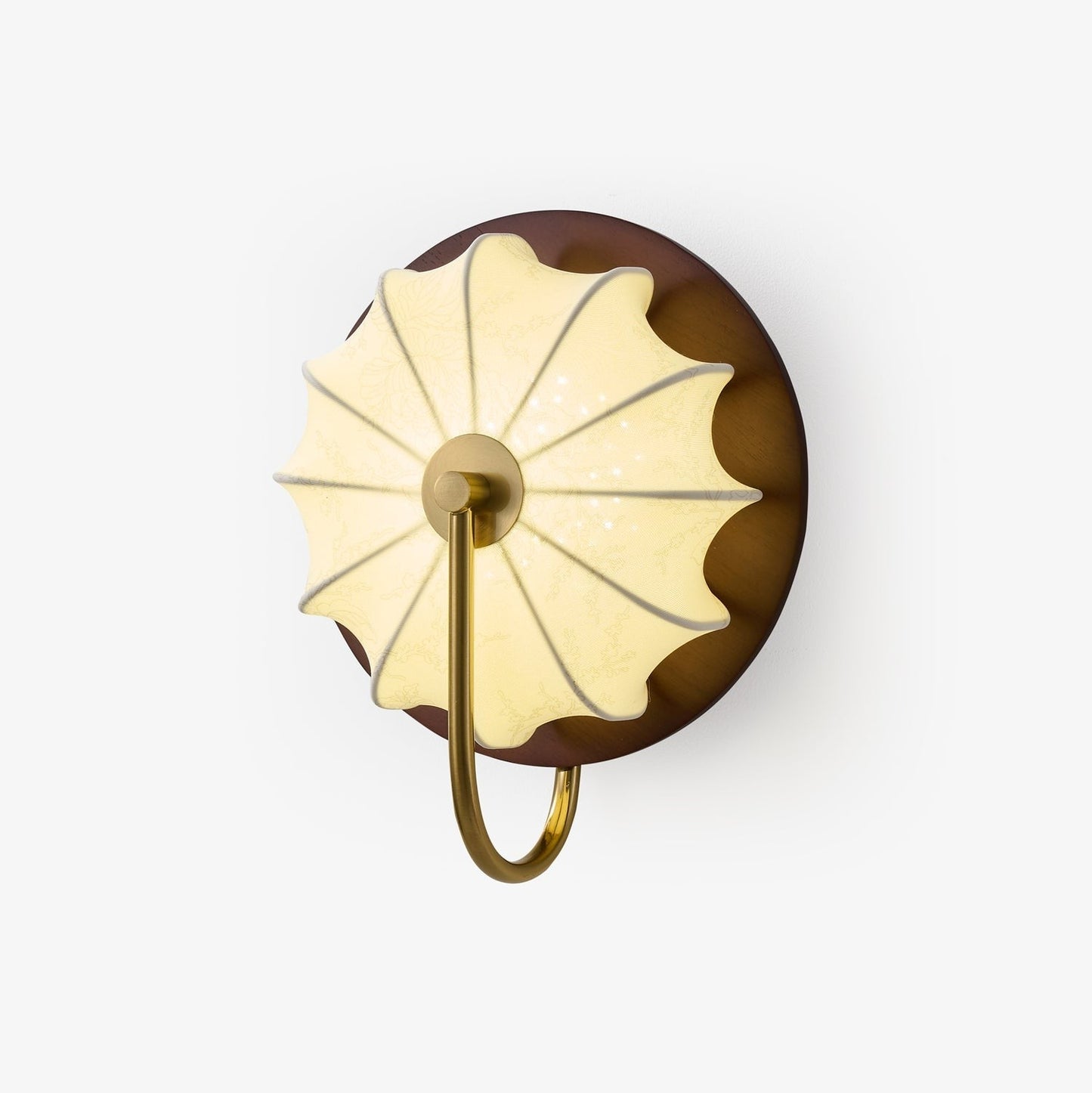 Elowen Fabric Lantern Wall Light