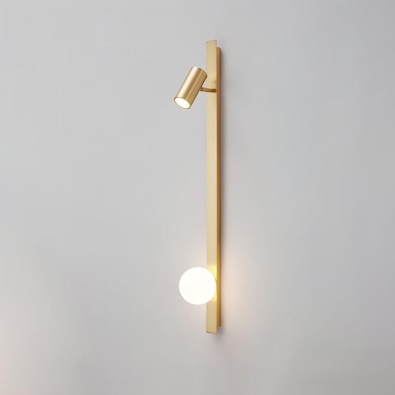 Extended Arm Plug-In Wall Light