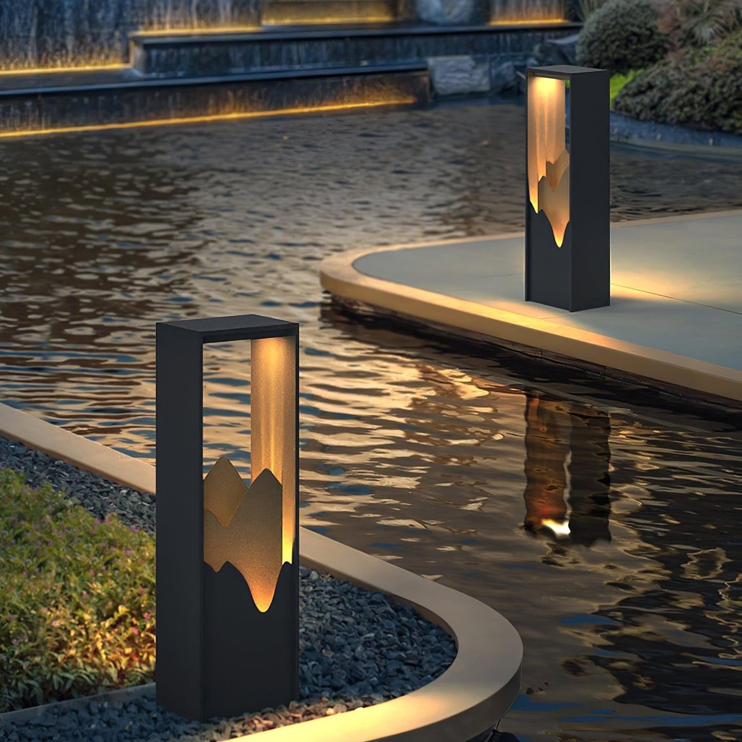 Linkmoon Modern Outdoor Garden Light