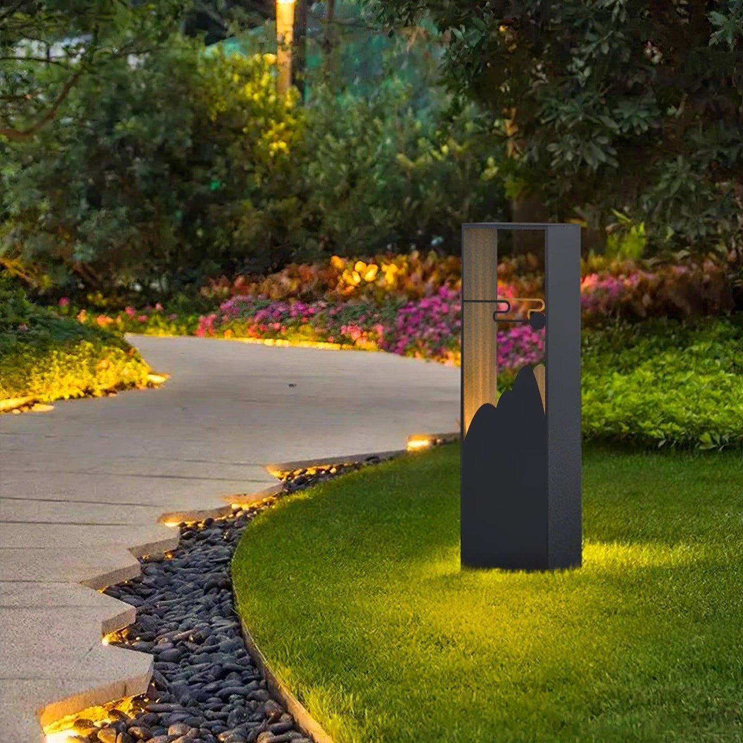 Linkmoon Modern Outdoor Garden Light
