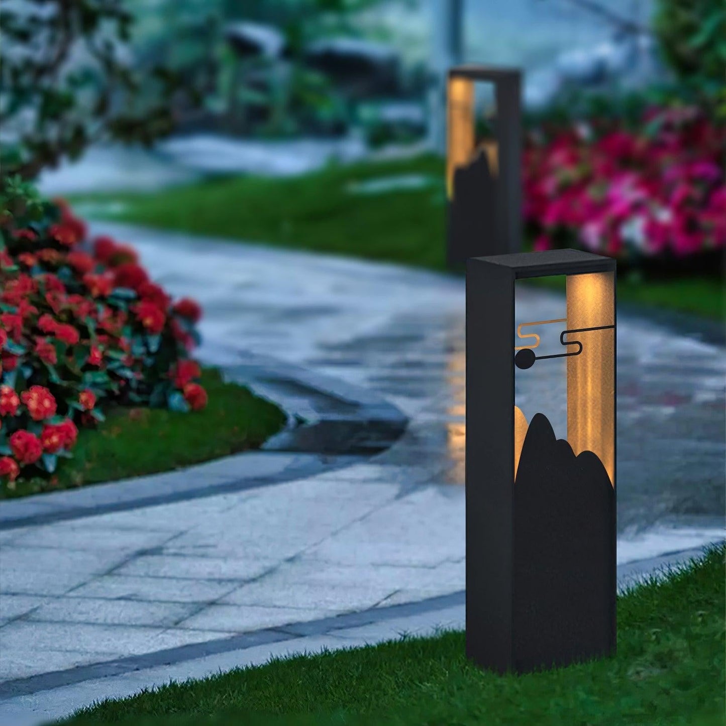 Linkmoon Modern Outdoor Garden Light