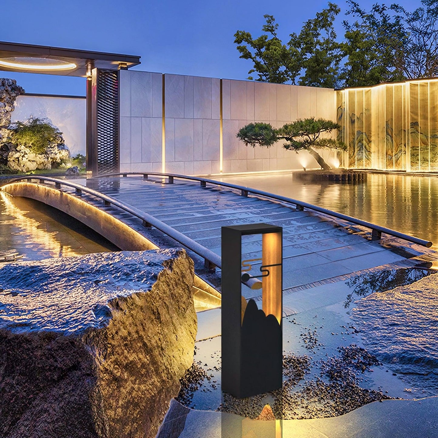 Linkmoon Modern Outdoor Garden Light