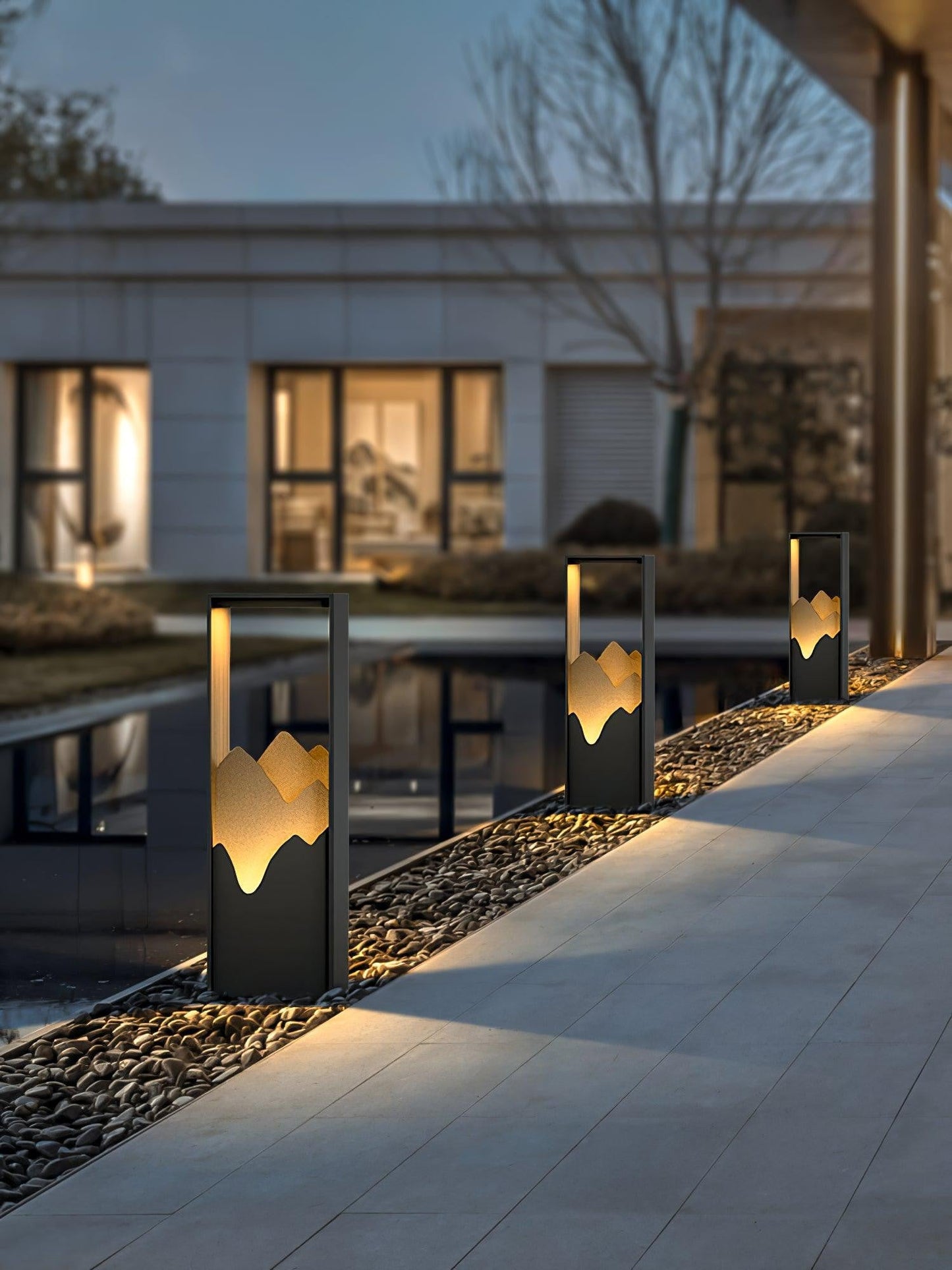 Linkmoon Modern Outdoor Garden Light