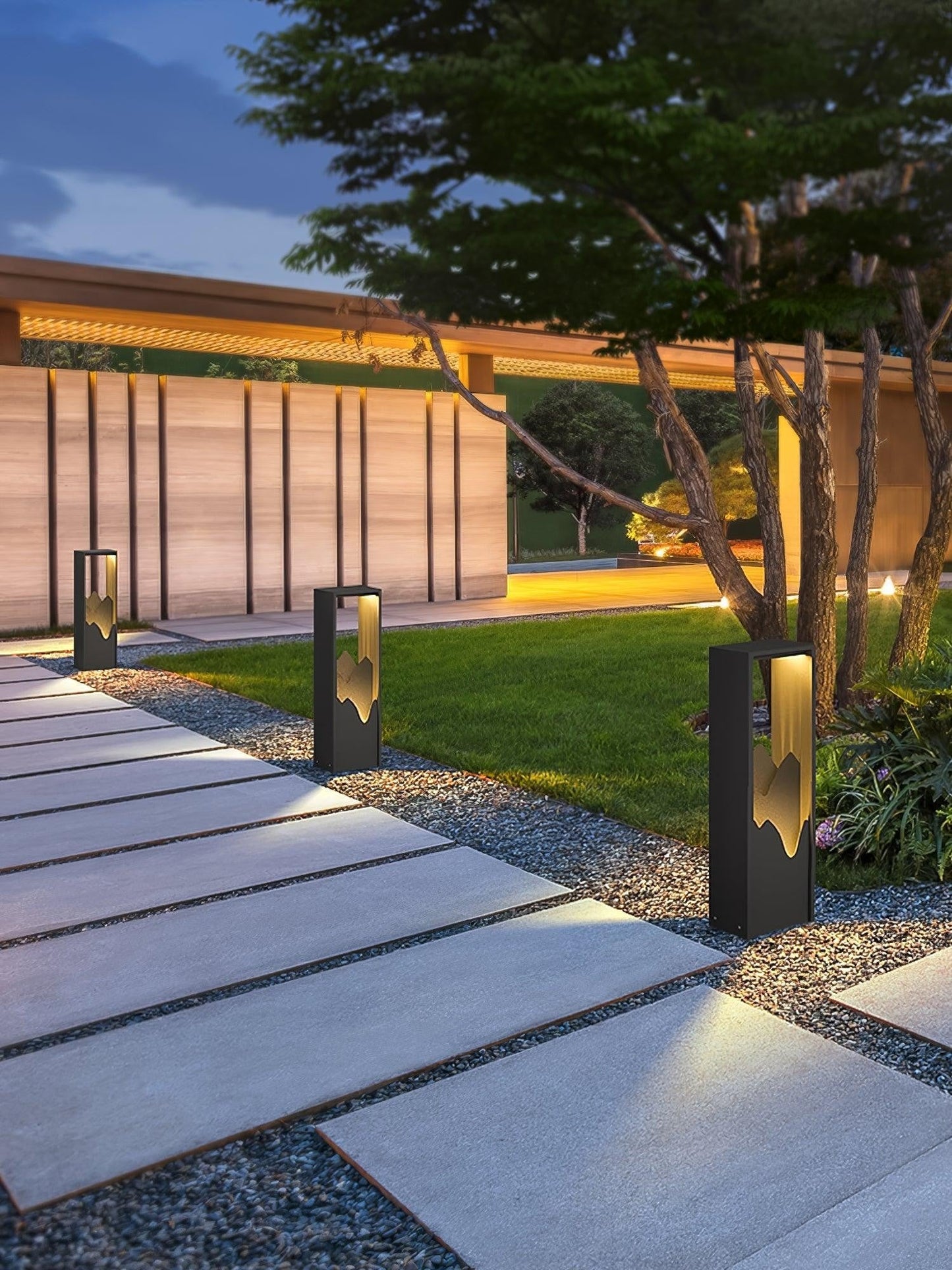 Linkmoon Modern Outdoor Garden Light