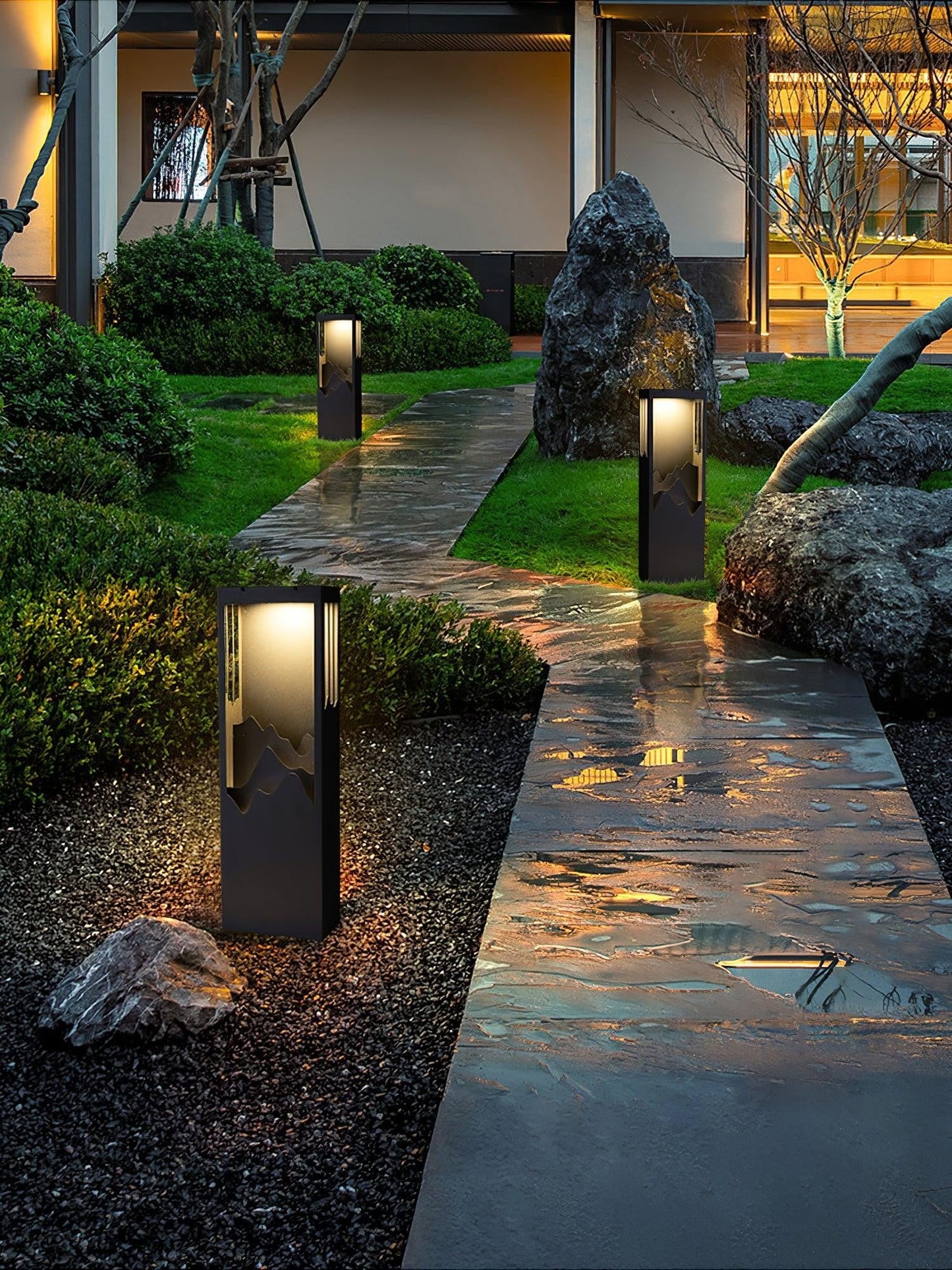Linkmoon Modern Outdoor Garden Light