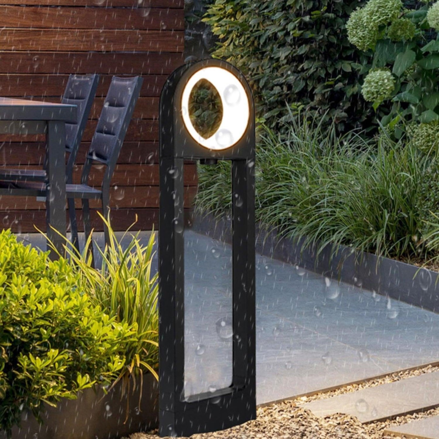 Molde Modern Garden Bollard Light