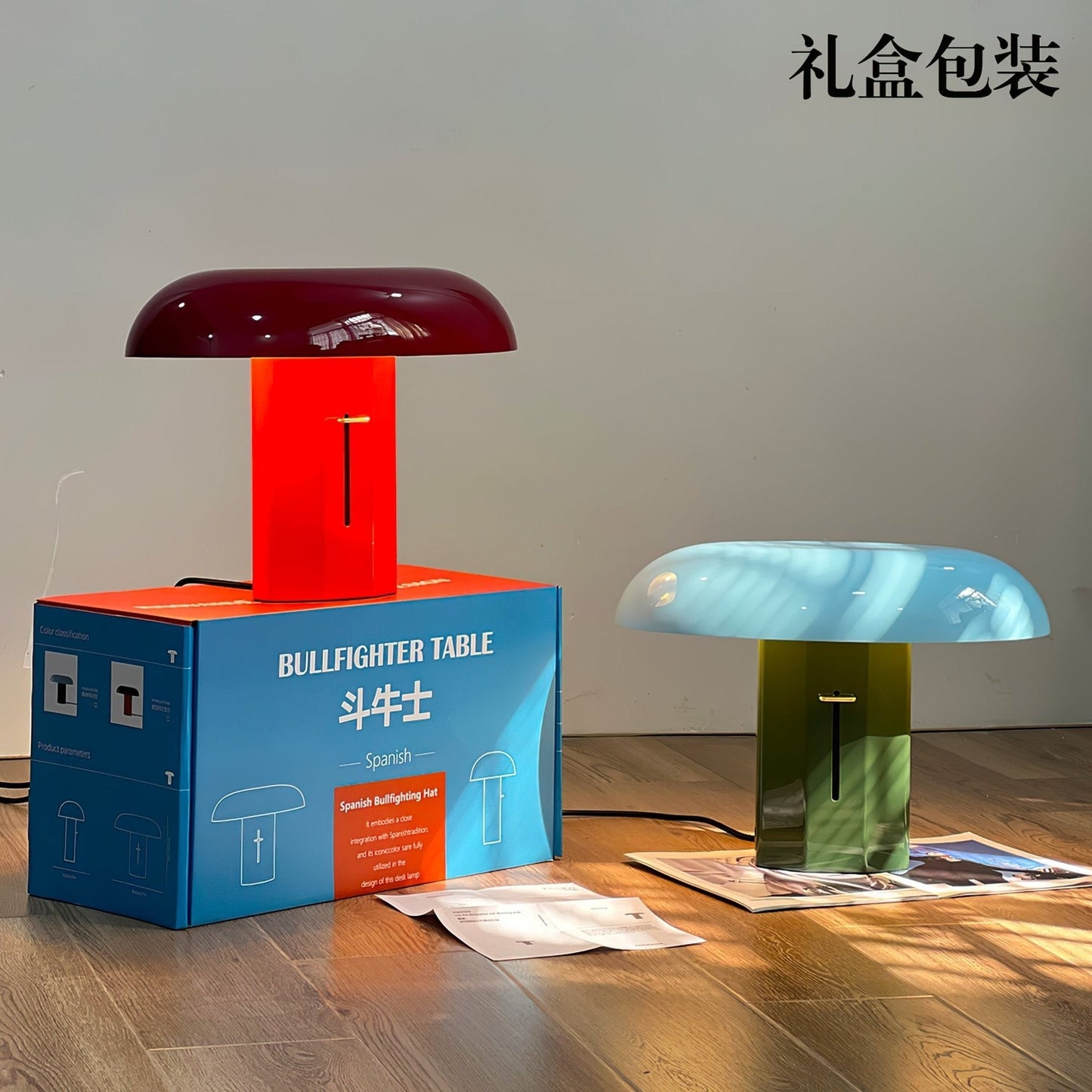 Molli Mushroom Color Pop Table Lamp