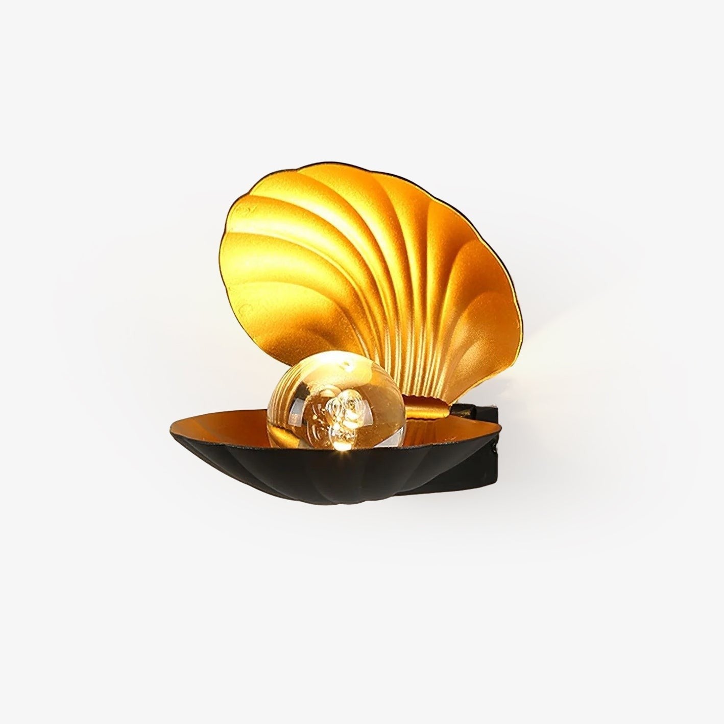 Pearl Shell Sculpted Wall Light
