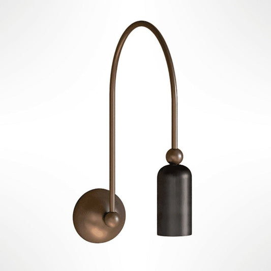 Sculptural Madame Figure Wall Light