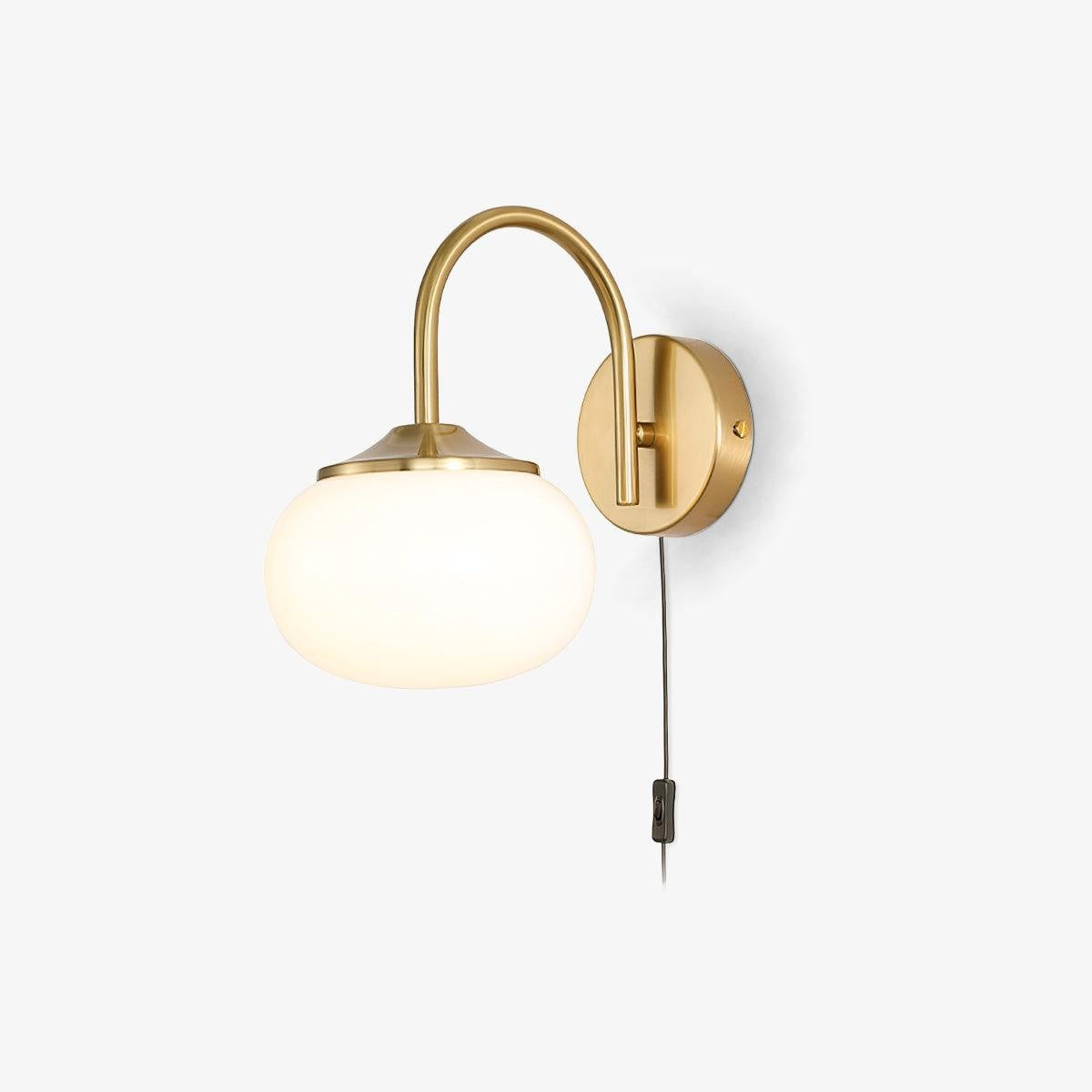 Soft Glass Plug-In Wall Accent Light