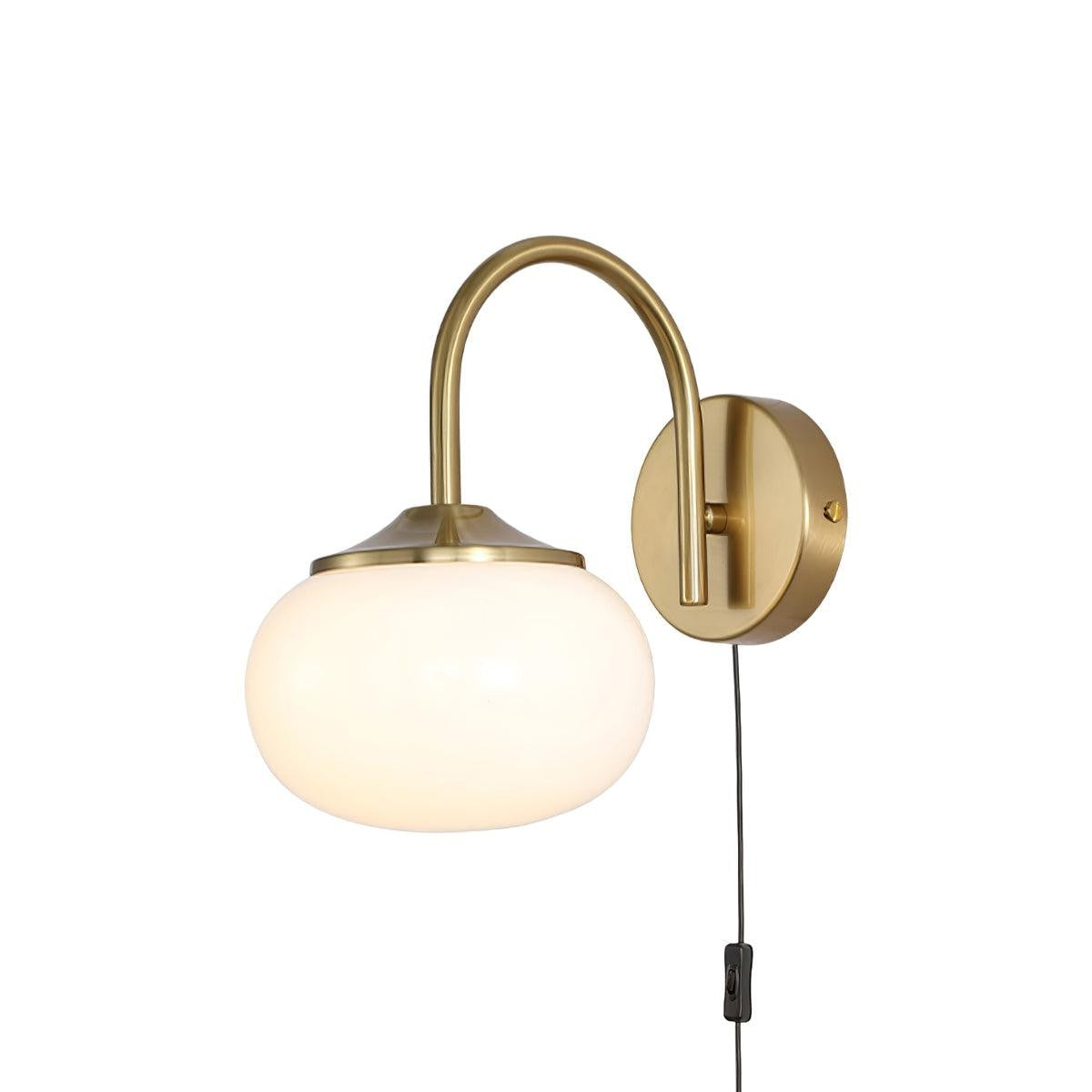 Soft Glass Plug-In Wall Accent Light