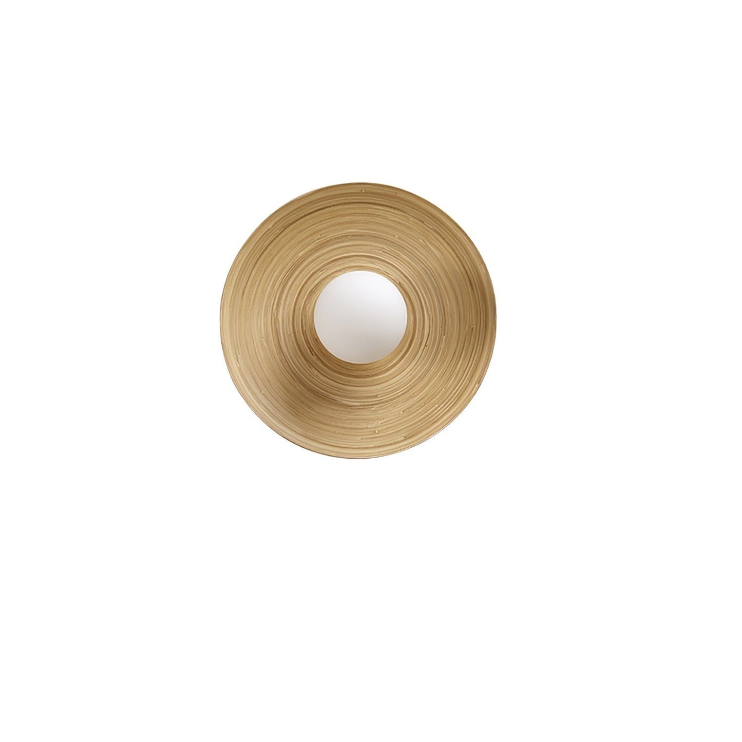 Soluna Wood Disc Ceiling Light