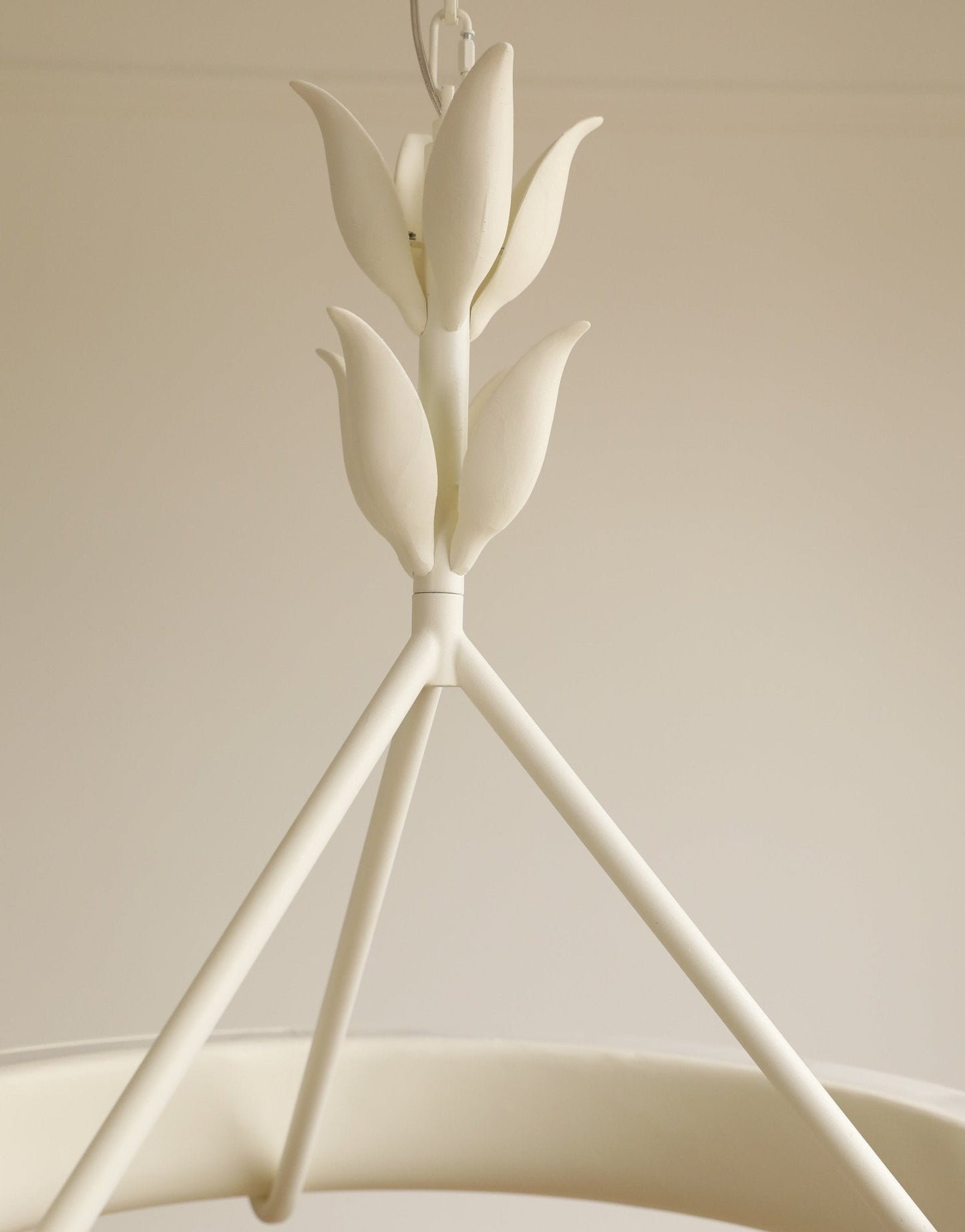 Tinsley Sculpted Plaster Chandelier