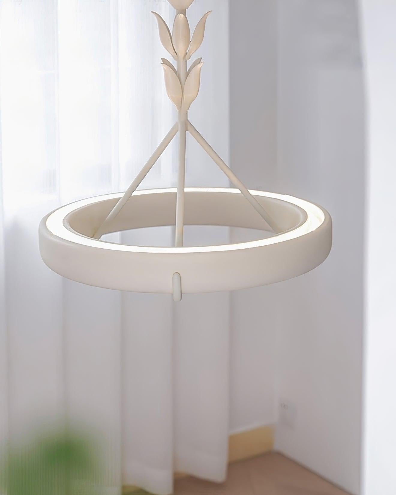 Tinsley Sculpted Plaster Chandelier