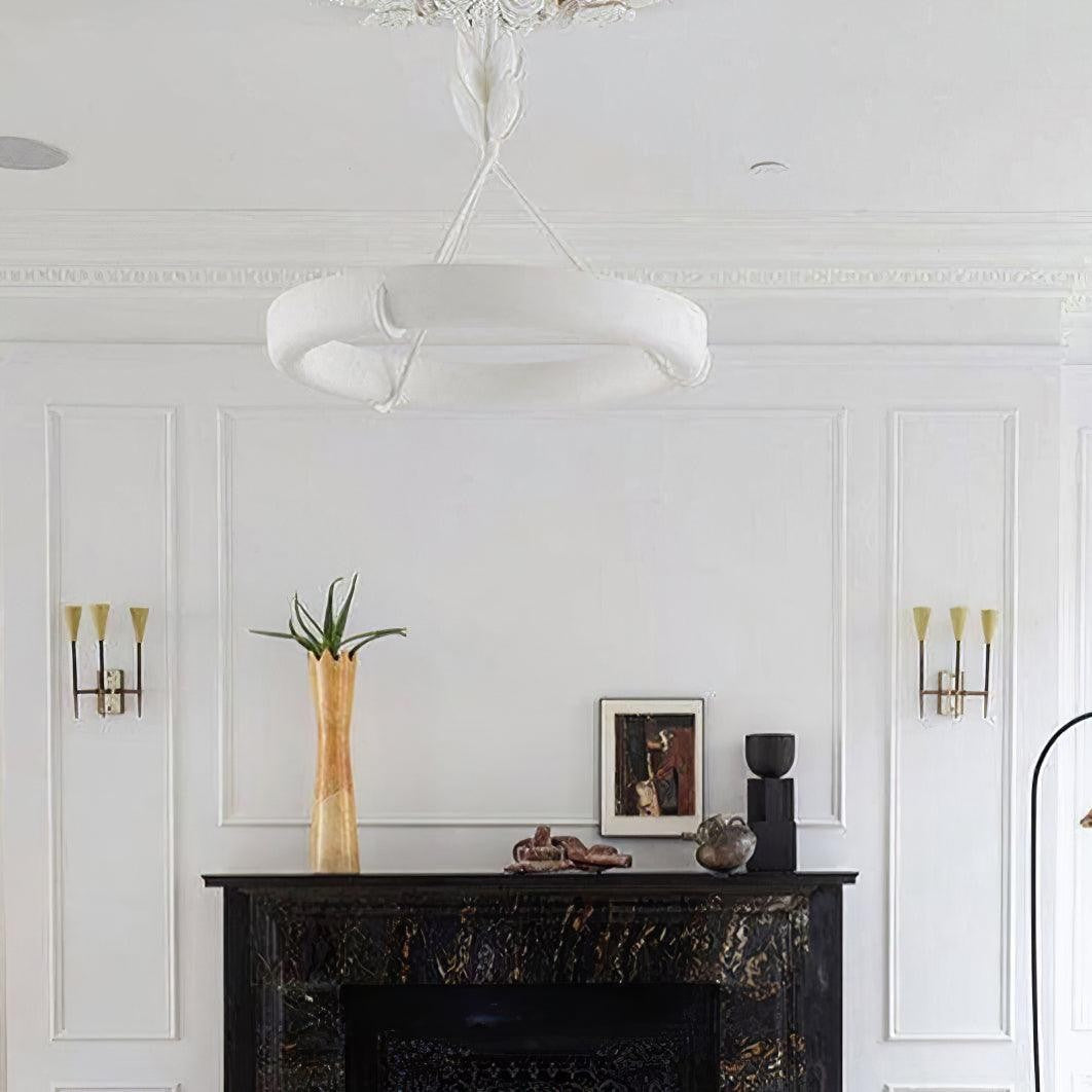 Tinsley Sculpted Plaster Chandelier