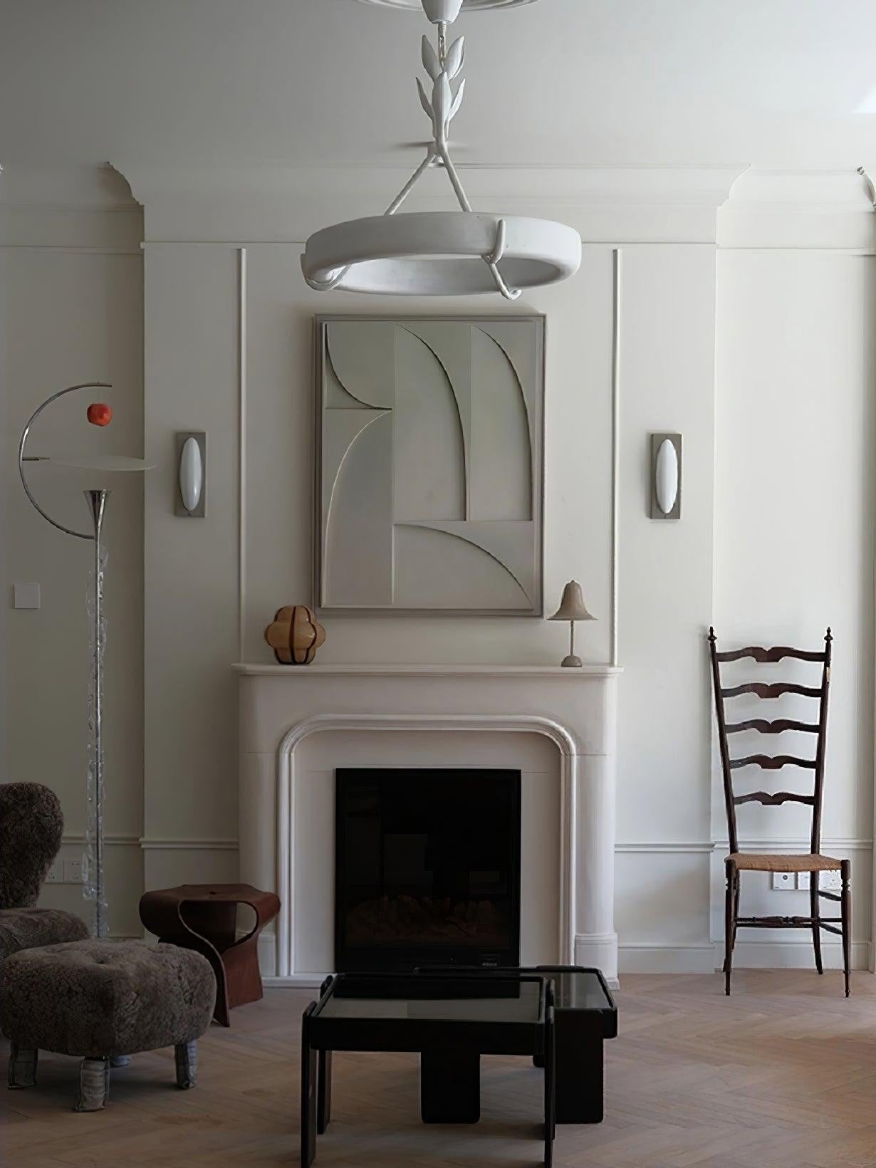 Tinsley Sculpted Plaster Chandelier