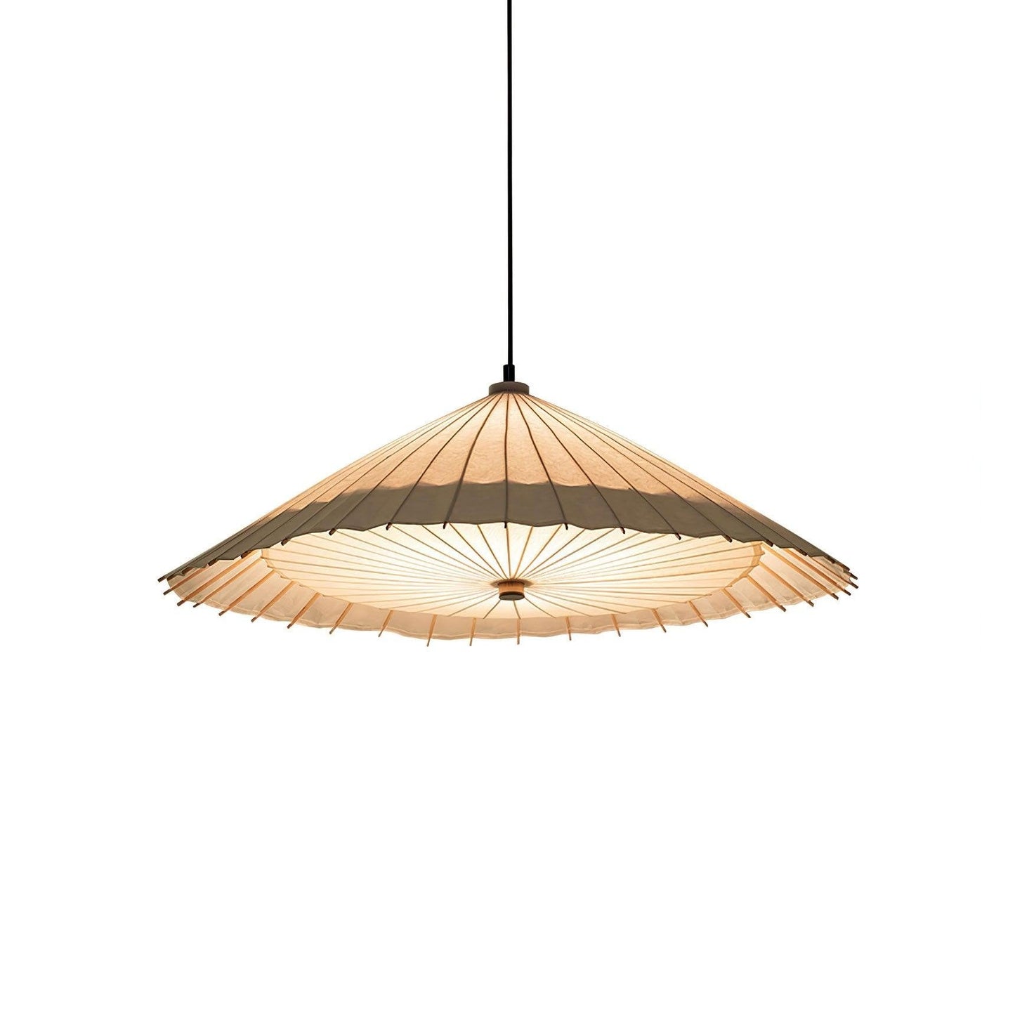 Umbrella Fabric Canopy Pendant Light