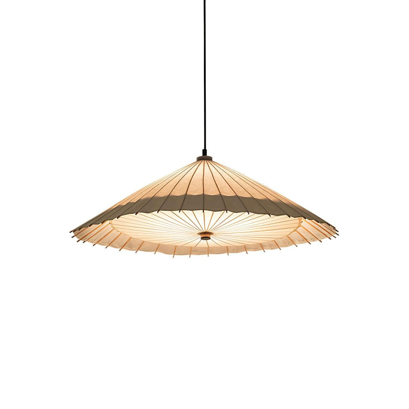 Umbrella Fabric Canopy Pendant Light